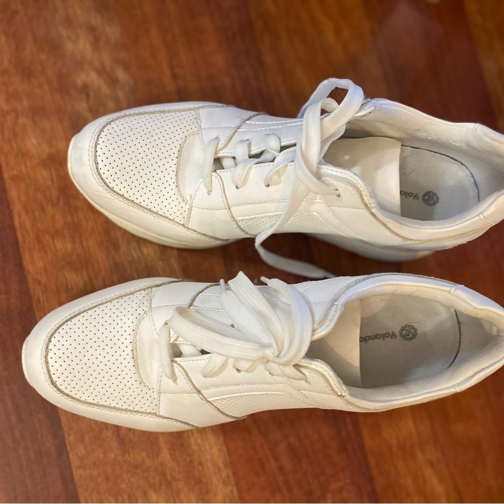 Platform Heel white Sneakers